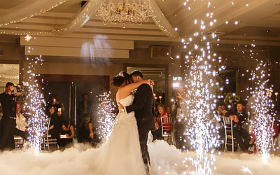 Mariage Fumée Lourde + Jets de scenes